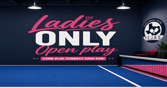 Ladies Only - Intermediate Open Play