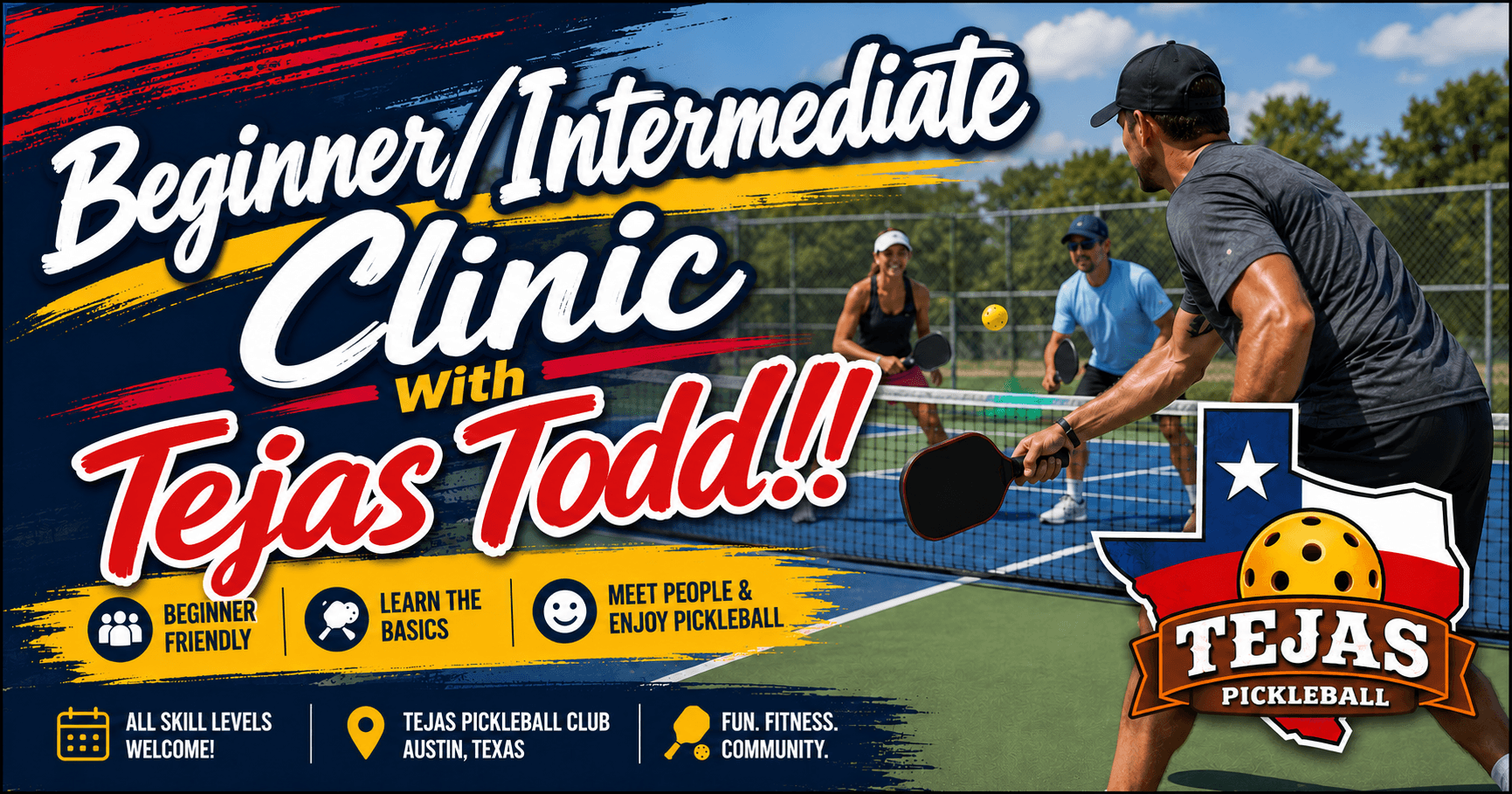 Clinic With Tejas Todd